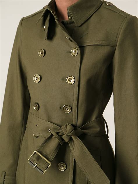 burberry military jacket with buttons|Burberry trench coat military.